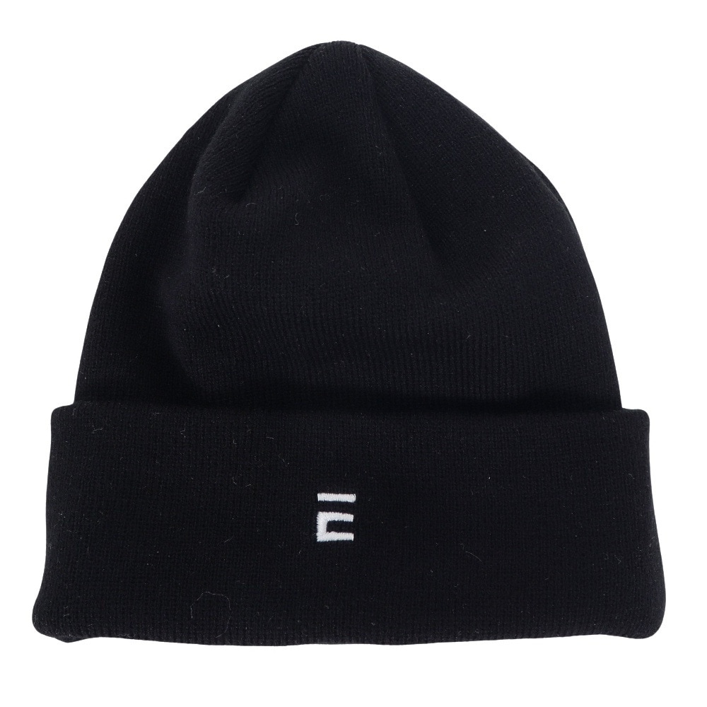 エルケクス（ELKEX）（メンズ）ニット帽 ベーシックウォームカフワッチ EKM3FA0019 BLK 防寒 フリーサイズ 黒