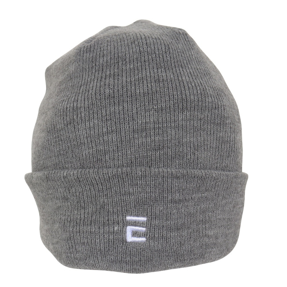 エルケクス（ELKEX）（メンズ）ニット帽 ベーシックウォームカフワッチ EKM3FA0019 GRY 防寒 フリーサイズ グレー