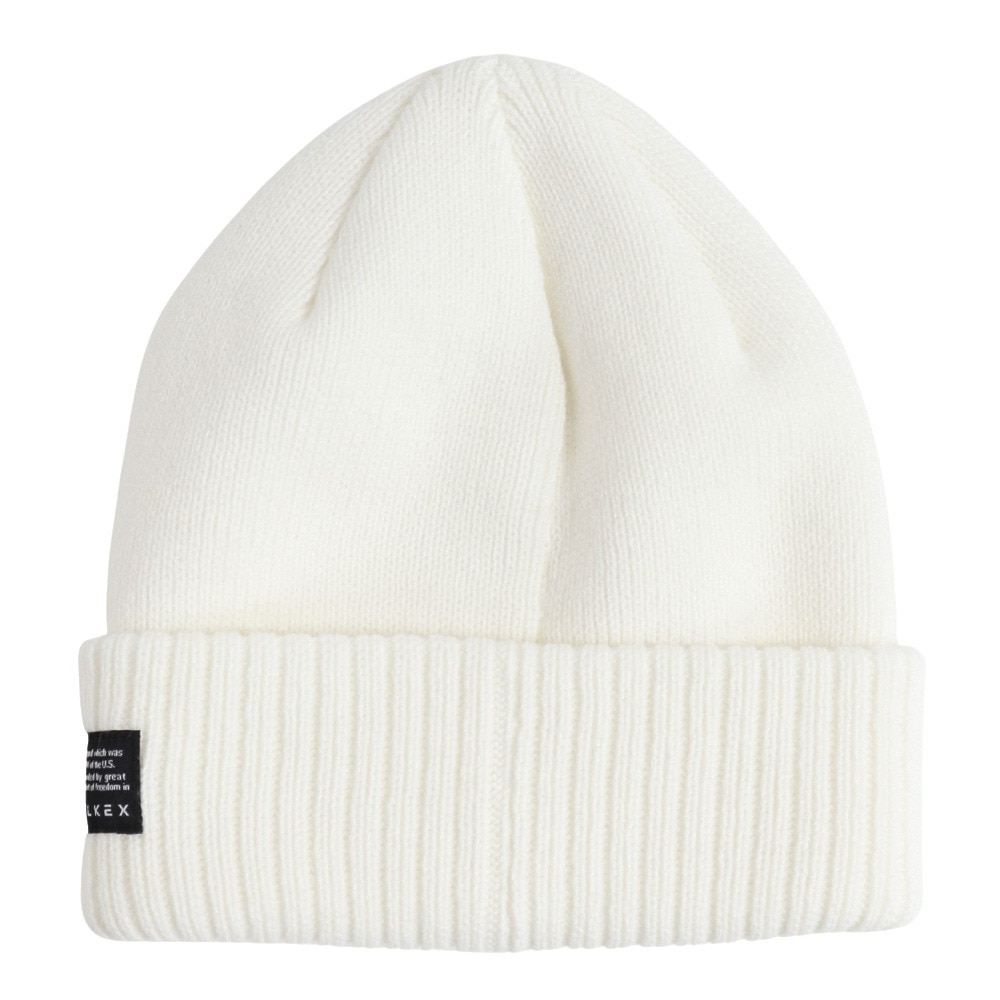 エルケクス（ELKEX）（メンズ）ニット帽 ボリュームカフワッチ EKM3FA0020 OWHT 防寒 フリーサイズ 白