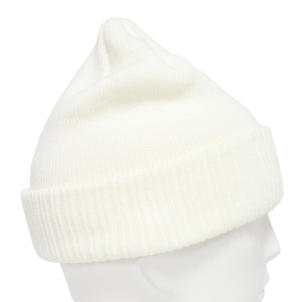 エルケクス（ELKEX）（メンズ）ニット帽 ボリュームカフワッチ EKM3FA0020 OWHT 防寒 フリーサイズ 白