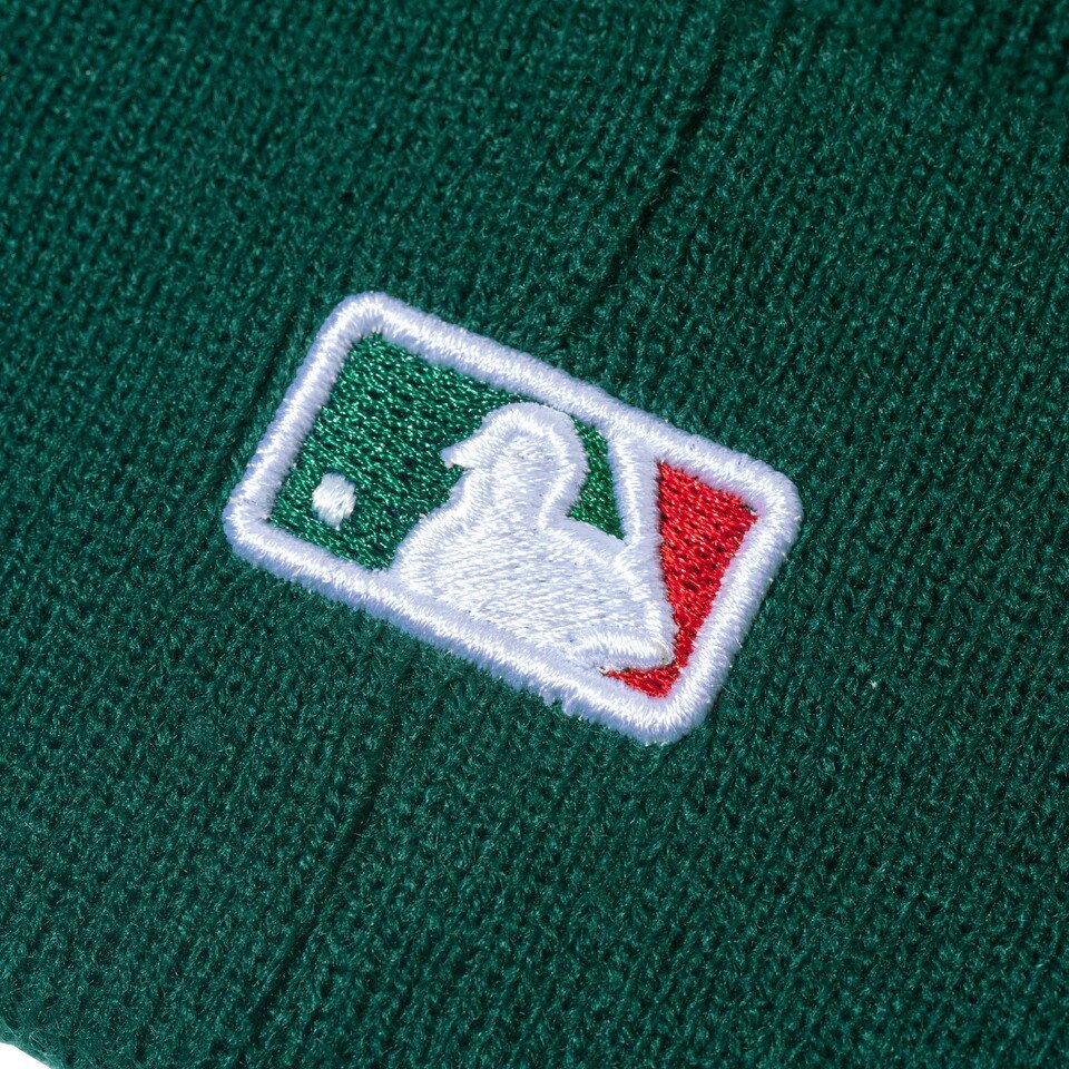 ニューエラ（NEW ERA）（メンズ、レディース）ベーシック カフニット帽 チームロゴ ボストン・レッドソックス 13751380