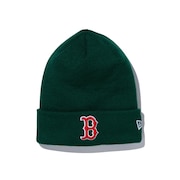 ニューエラ（NEW ERA）（メンズ、レディース）ベーシック カフニット帽 チームロゴ ボストン・レッドソックス 13751380 MLB