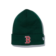 ニューエラ(NEW ERA)(メンズ、レディース)ベーシック カフニット帽 チームロゴ ボストン・レッドソックス 13751380