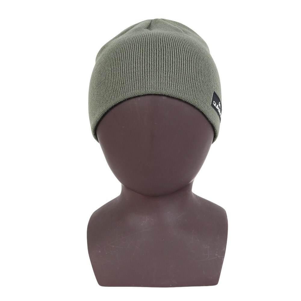 クイックシルバー（Quiksilver）（メンズ）ニット帽 CUSHY ビーニー 23FWQBE234321CQY0 防寒 フリーサイズ カーキ