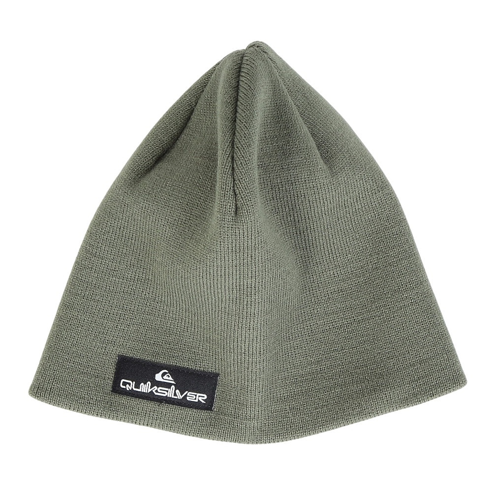 クイックシルバー（Quiksilver）（メンズ）ニット帽 CUSHY ビーニー 23FWQBE234321CQY0 防寒 フリーサイズ カーキ
