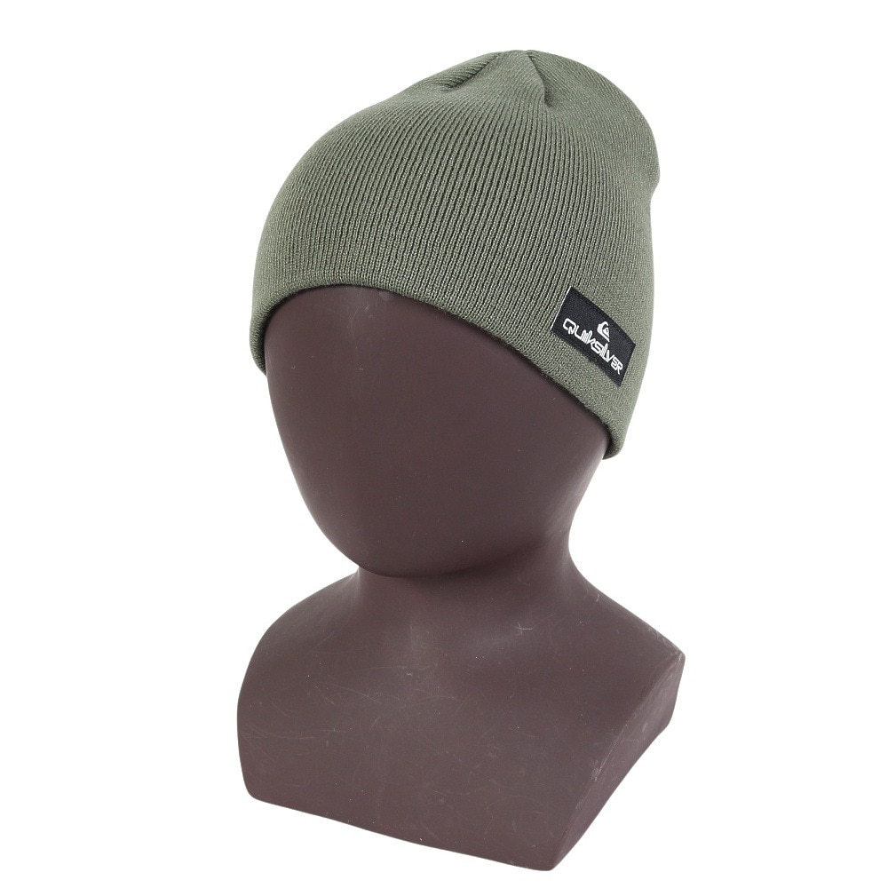 クイックシルバー（Quiksilver）（メンズ）ニット帽 CUSHY ビーニー 23FWQBE234321CQY0 防寒 フリーサイズ カーキ