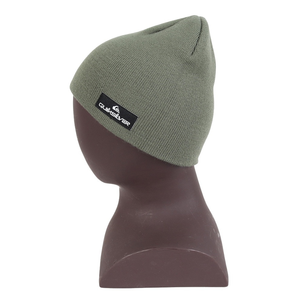 クイックシルバー（Quiksilver）（メンズ）ニット帽 CUSHY ビーニー 23FWQBE234321CQY0 防寒 フリーサイズ カーキ