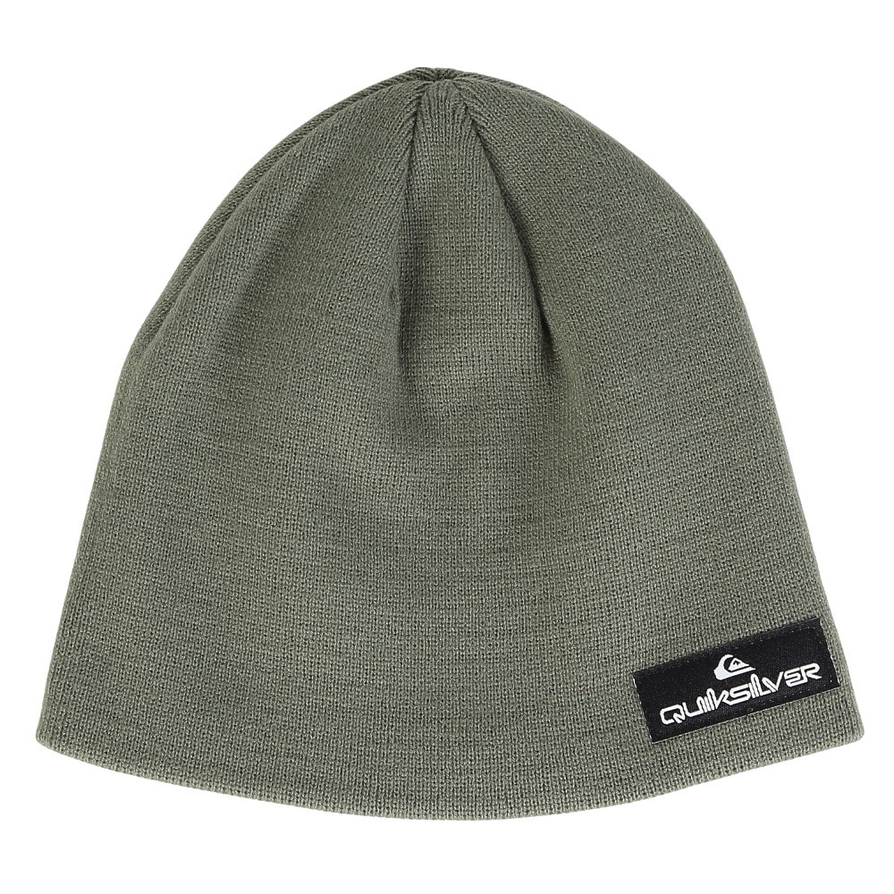 クイックシルバー（Quiksilver）（メンズ）ニット帽 CUSHY ビーニー 23FWQBE234321CQY0 防寒 フリーサイズ カーキ