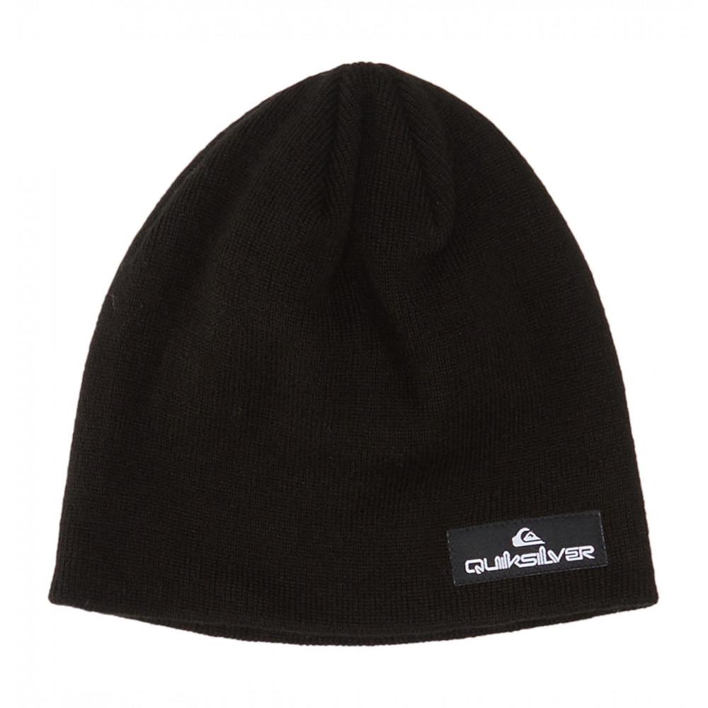 クイックシルバー（Quiksilver）（メンズ）ニット帽 CUSHY ビーニー 23FWQBE234321KVJ0 防寒 フリーサイズ 黒