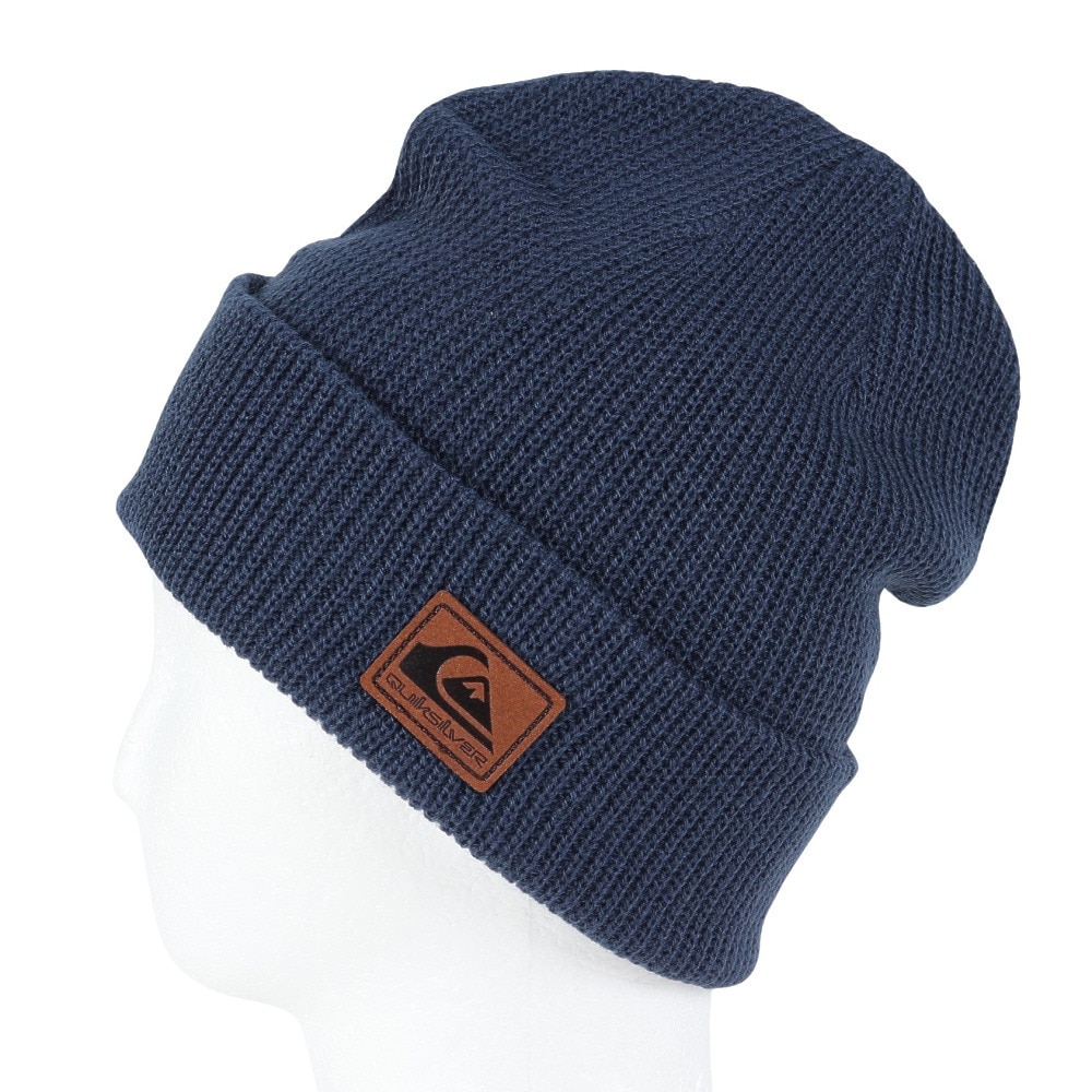 クイックシルバー（Quiksilver）（メンズ）ニット帽 PERFORMER 2 ビーニー 23FWQBE234322BYM0 防寒 フリーサイズ 紺