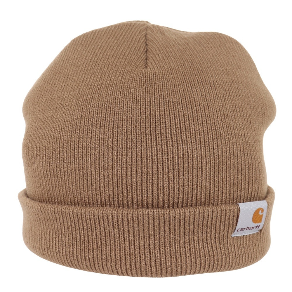 カーハート（CARHARTT）（メンズ）ニット帽 STRATUS HAT LOW I0257411CMXX23FW 防寒 ベージュ