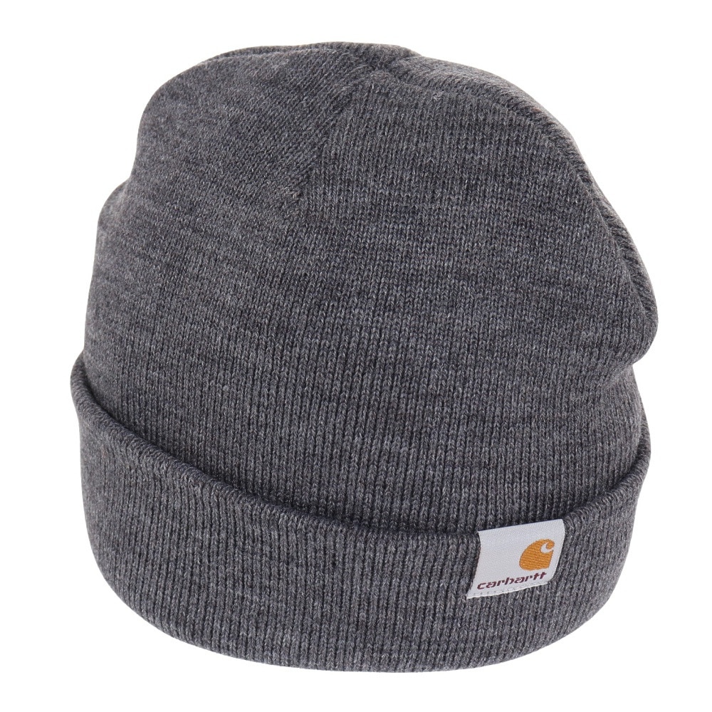 カーハート（CARHARTT）（メンズ）ニット帽 STRATUS ハット LOW I025741ZMXX23FW 防寒 グレー