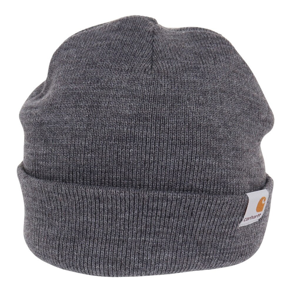 カーハート（CARHARTT）（メンズ）ニット帽 STRATUS ハット LOW I025741ZMXX23FW 防寒 グレー