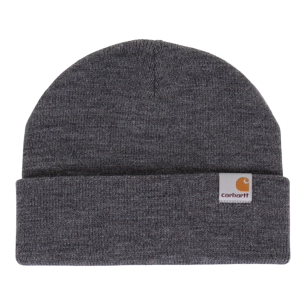 カーハート（CARHARTT）（メンズ）ニット帽 STRATUS ハット LOW I025741ZMXX23FW 防寒 グレー