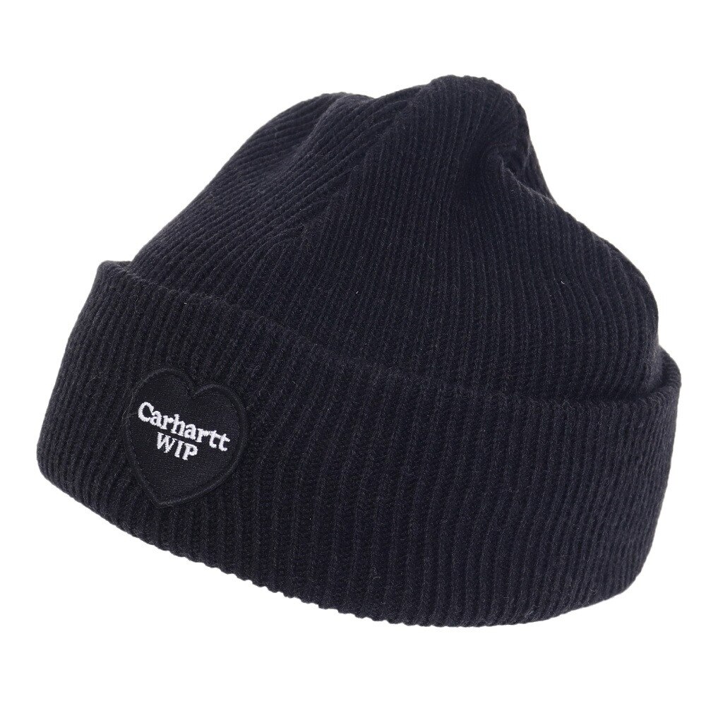 カーハート（CARHARTT）（メンズ、レディース）ニット帽 HEART PATCH ビーニー I03222689XX23FW 防寒