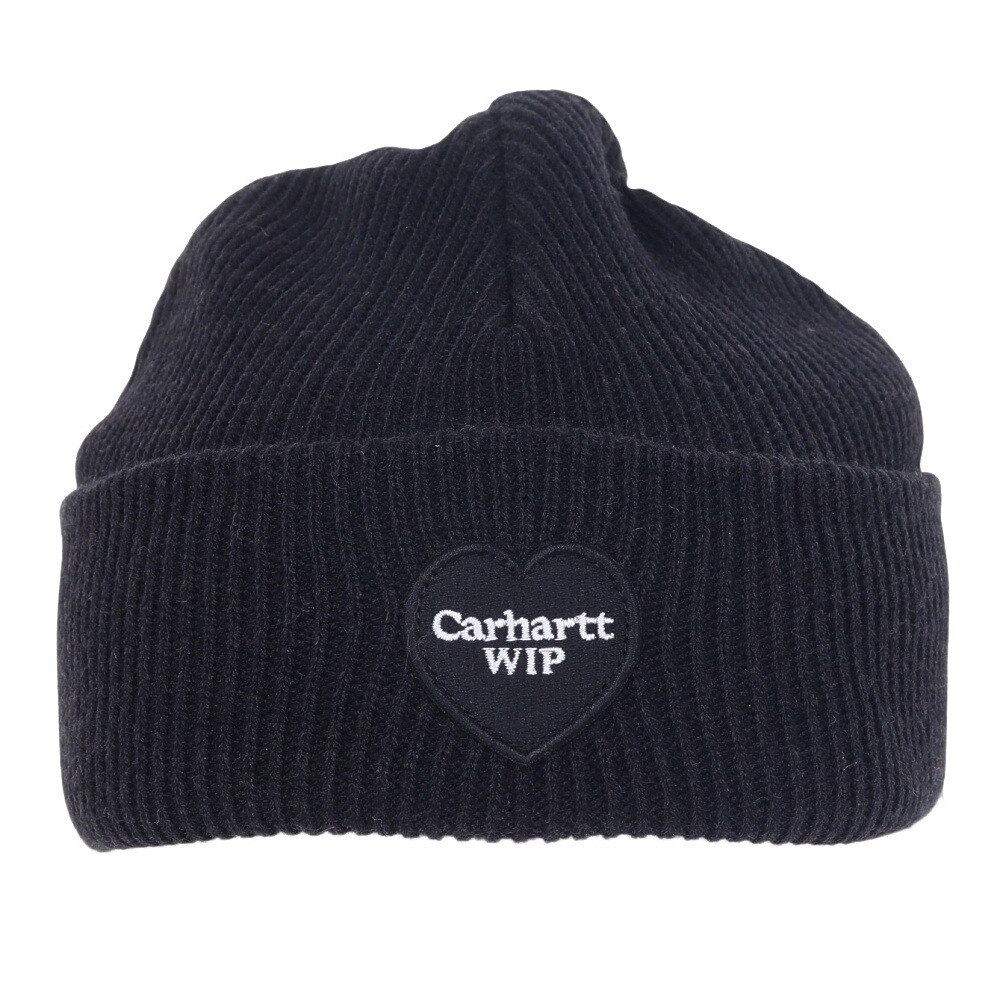 カーハート（CARHARTT）（メンズ、レディース）ニット帽 HEART PATCH ビーニー I03222689XX23FW 防寒