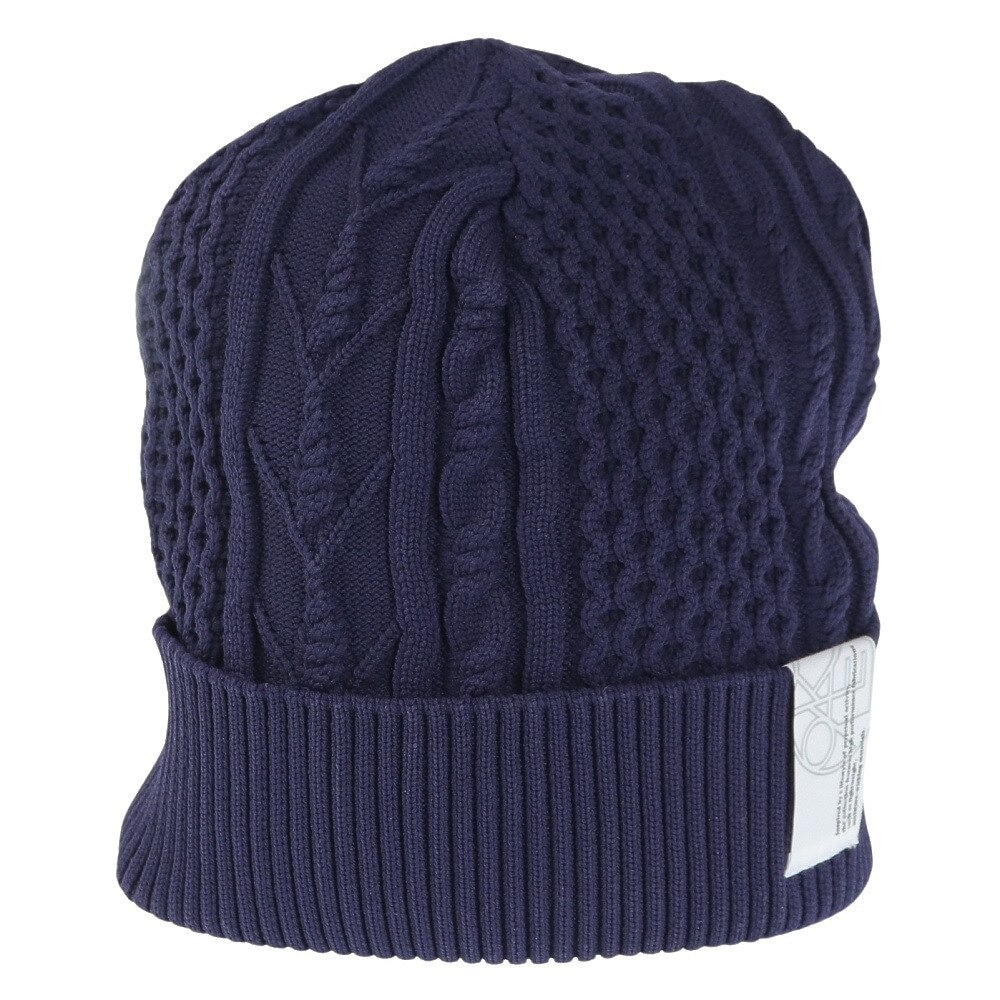 オークリー（OAKLEY）（メンズ）ニット帽 ESSENTIAL CUFF BEANIE 3.0 FOS901635-6FB 防寒 フリーサイズ 紺