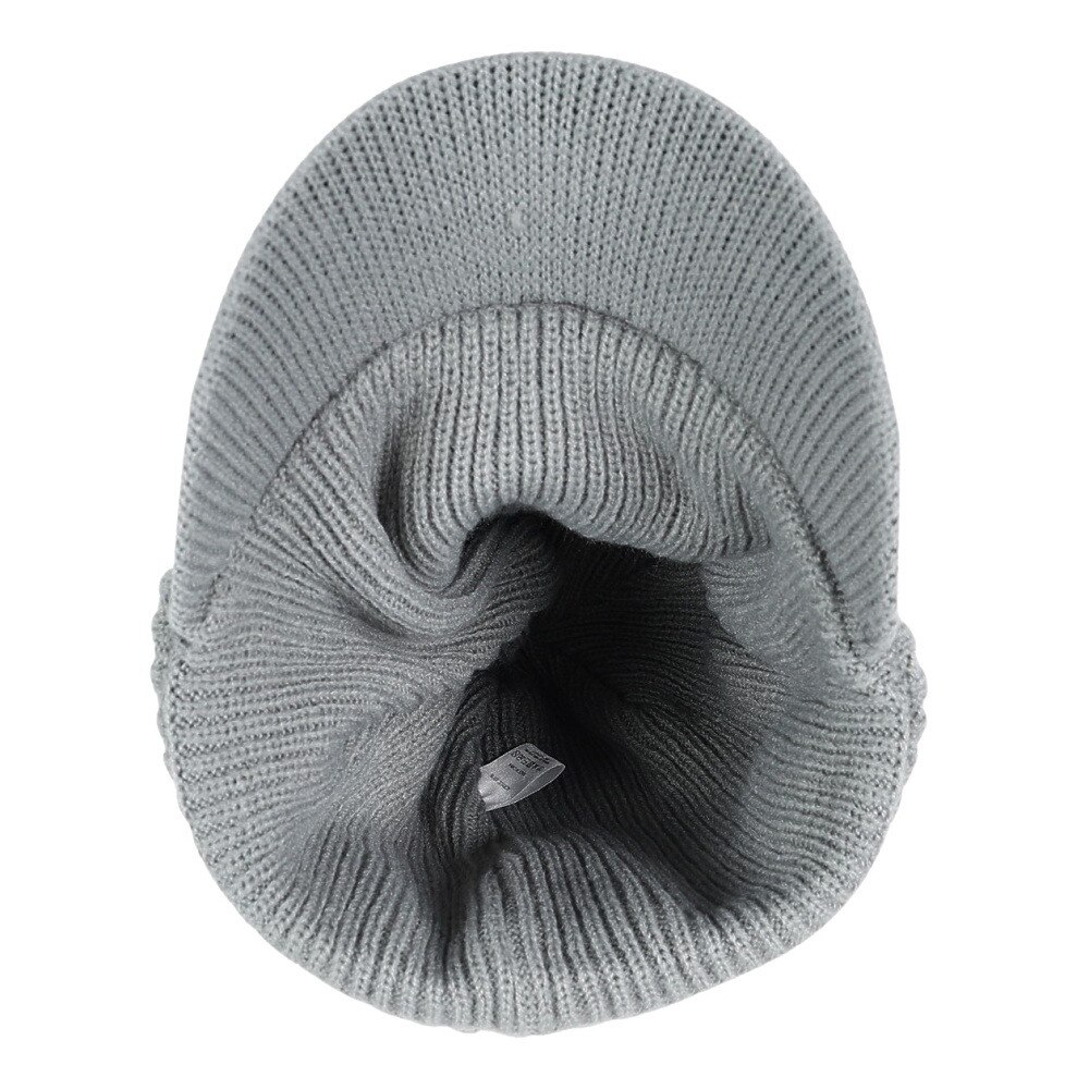 エアボーン（ARBN）（メンズ）ニット帽 ワークニットキャップ AR23FW-CAP001KHK フリーサイズ つば付き グレー