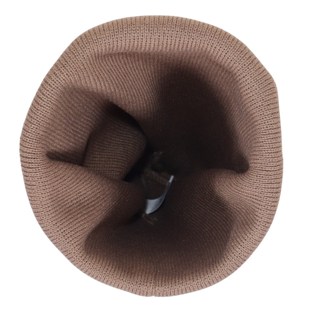 エアボーン（ARBN）（メンズ）ニット帽 EMB ニットキャップ AR23FW-CAP002BEG フリーサイズ 防寒 ベージュ
