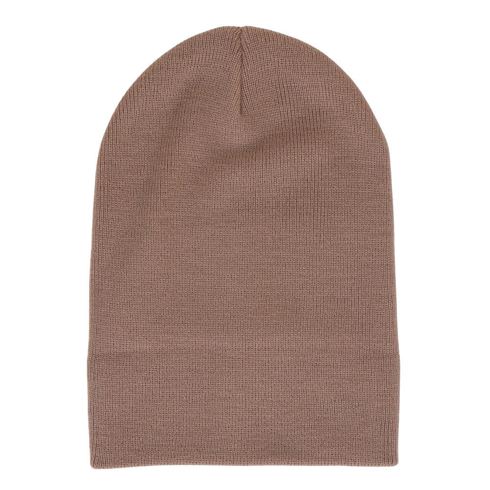 エアボーン（ARBN）（メンズ）ニット帽 EMB ニットキャップ AR23FW-CAP002BEG フリーサイズ 防寒 ベージュ