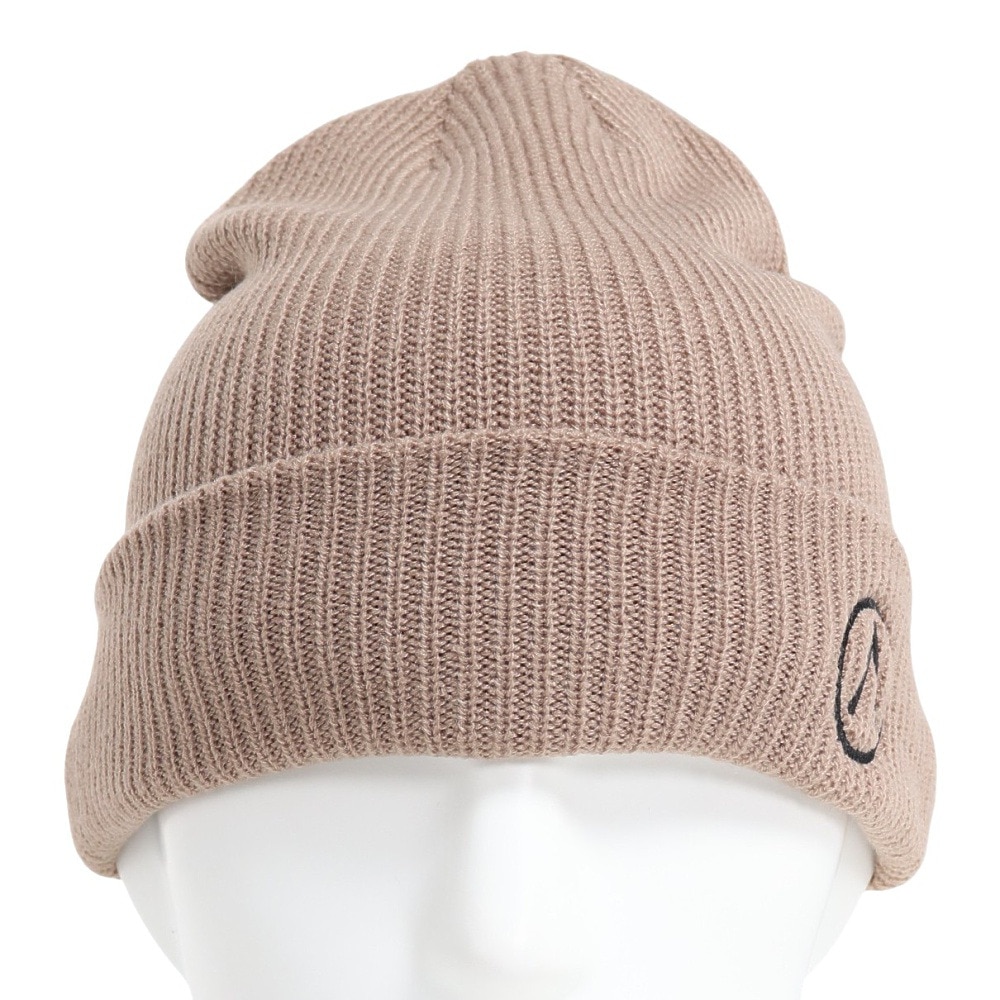 エアボーン（ARBN）（メンズ）EMB ニットキャップ ビーニー AR23FW-CAP003BEG ニット帽 フリーサイズ ベージュ