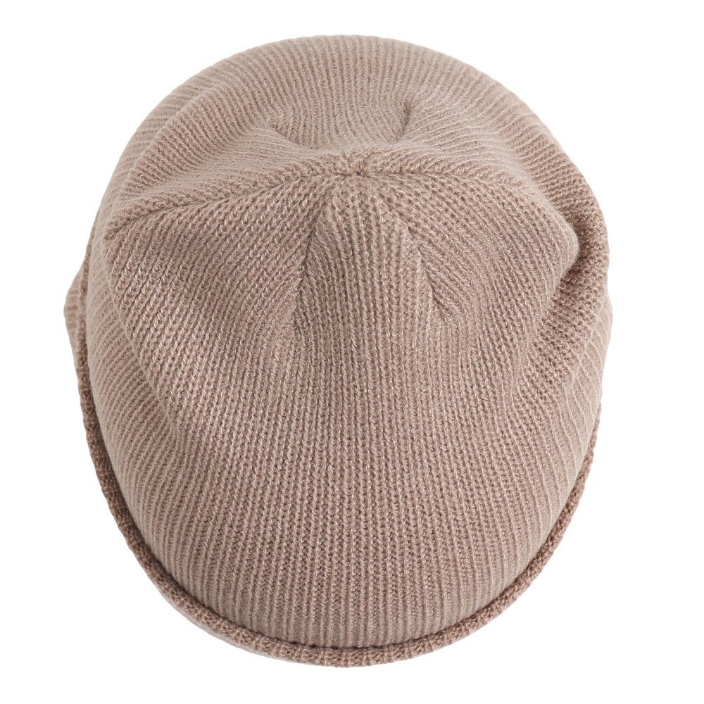 エアボーン（ARBN）（メンズ）EMB ニットキャップ ビーニー AR23FW-CAP003BEG ニット帽 フリーサイズ ベージュ