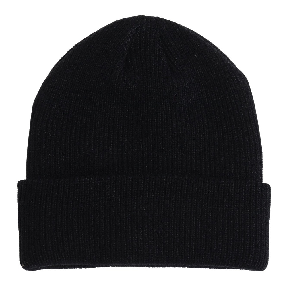 エアボーン（ARBN）（メンズ）EMB ニットキャップ ビーニー AR23FW-CAP003BLK ニット帽 フリーサイズ 黒