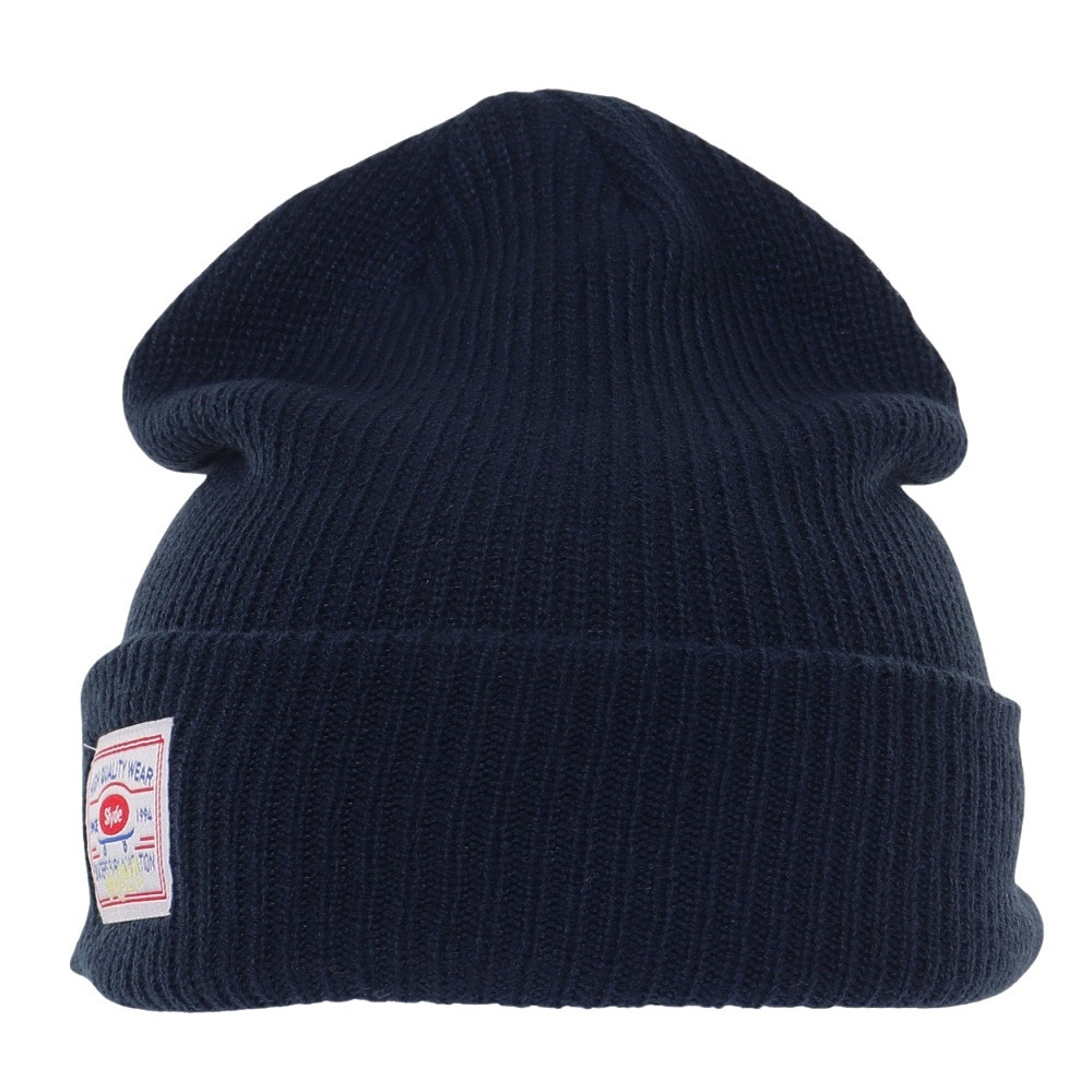 スライド（SLYDE）（メンズ、レディース）ニット帽 ニット ビーニー SL23FW-HAT002IBLU 青 防寒 フリーサイズ