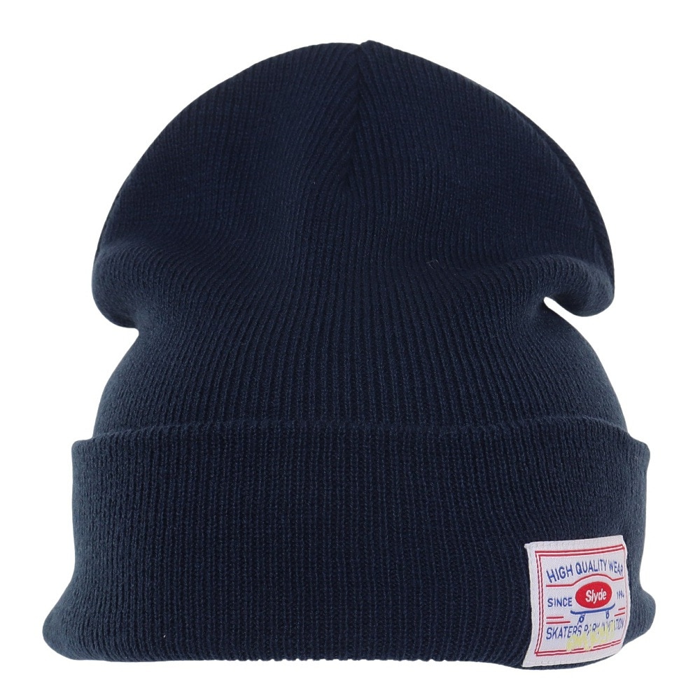 スライド（SLYDE）（メンズ、レディース）ニット帽 ユニホーム ビーニー SL23FW-HAT004IBLU ユニセックス フリーサイズ 青
