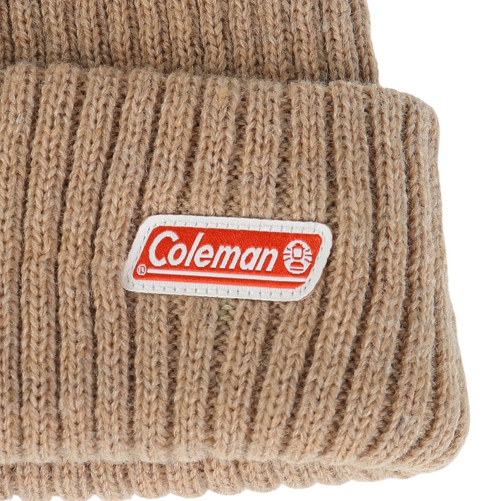 コールマン（Coleman）（メンズ）ニット帽 ニットキャップ 492-0133 BGE 防寒