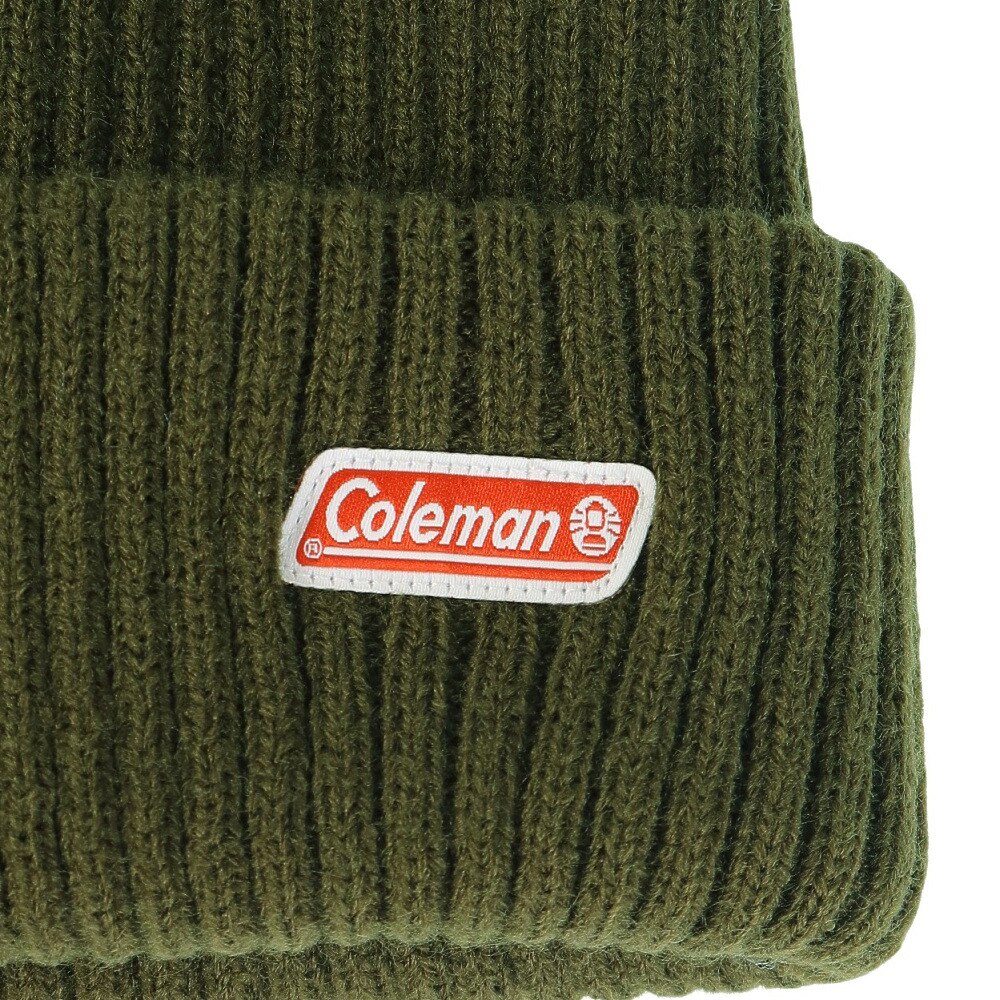 コールマン（Coleman）（メンズ）ニット帽 ニットキャップ 492-0133 KHK 防寒