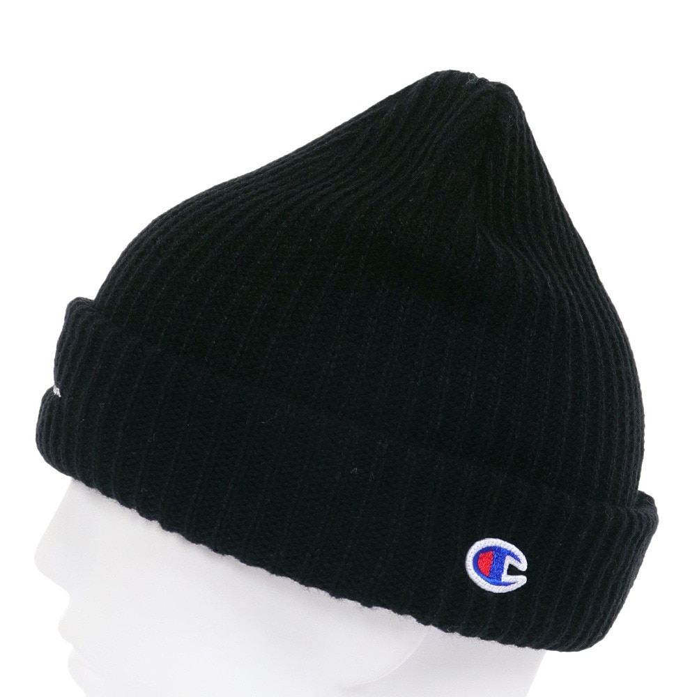 チャンピオン-ヘリテイジ（CHAMPION-HERITAGE）（メンズ、レディース）ニット帽 アゼワッチ 492-0023 BLK フリーサイズ 黒