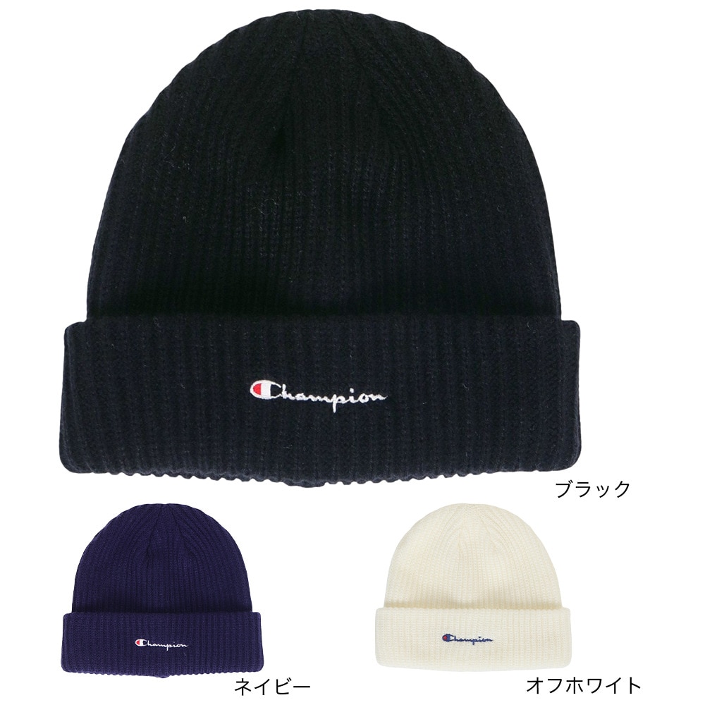 チャンピオン-ヘリテイジ（CHAMPION-HERITAGE）（メンズ、レディース）ニット帽 アゼワッチ 492-0023 NVY フリーサイズ 紺