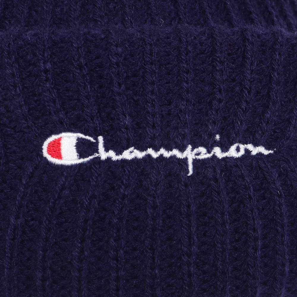 チャンピオン-ヘリテイジ（CHAMPION-HERITAGE）（メンズ、レディース）ニット帽 アゼワッチ 492-0023 NVY フリーサイズ 紺