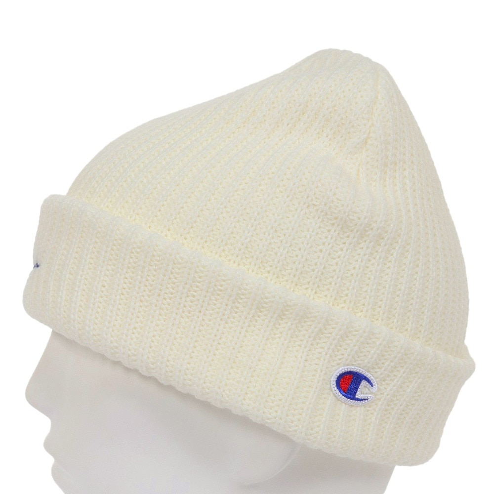 チャンピオン-ヘリテイジ（CHAMPION-HERITAGE）（メンズ、レディース）ニット帽 アゼワッチ 492-0023 OWHT フリーサイズ 白