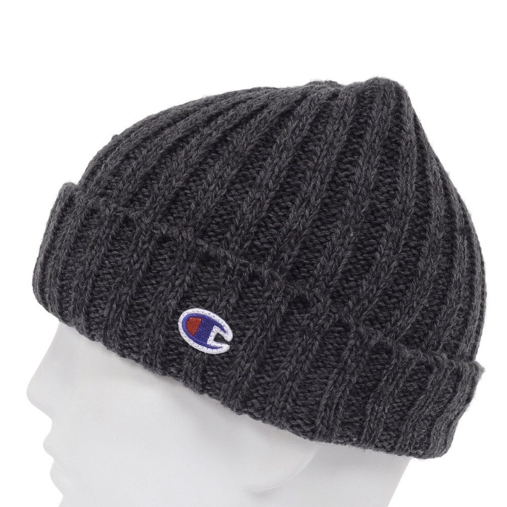 チャンピオン-ヘリテイジ（CHAMPION-HERITAGE）（メンズ、レディース）ニット帽 裏ボアリブワッチ 492-0043 BLK 57-59cm ユニセックス