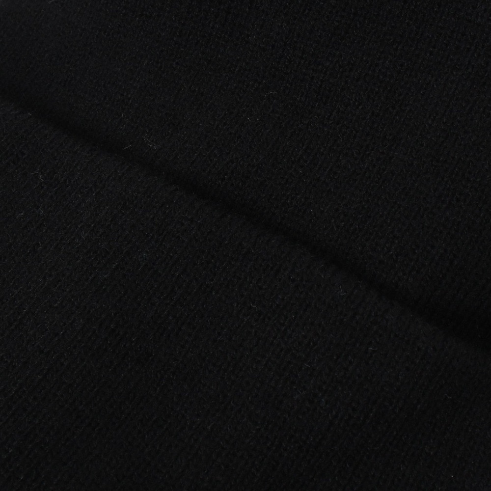 ヤックパック（YAK PAK）（メンズ）ニット帽 ベーシックカフワッチ YAK-PAK-24F003 BLK フリーサイズ 黒