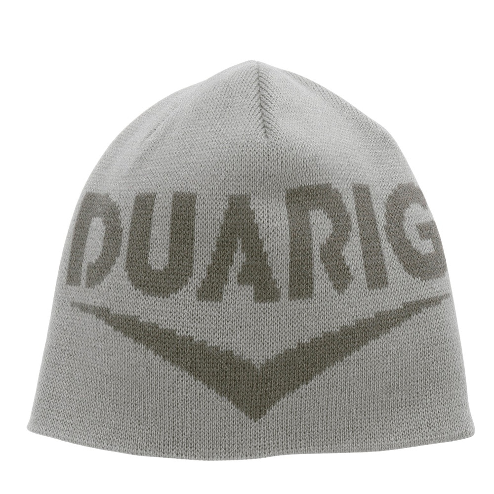 デュアリグ（DUARIG）（メンズ、レディース）ロゴ ジャカードビーニー 4F0002-WACP-897ST GRY グレー フリーサイズ
