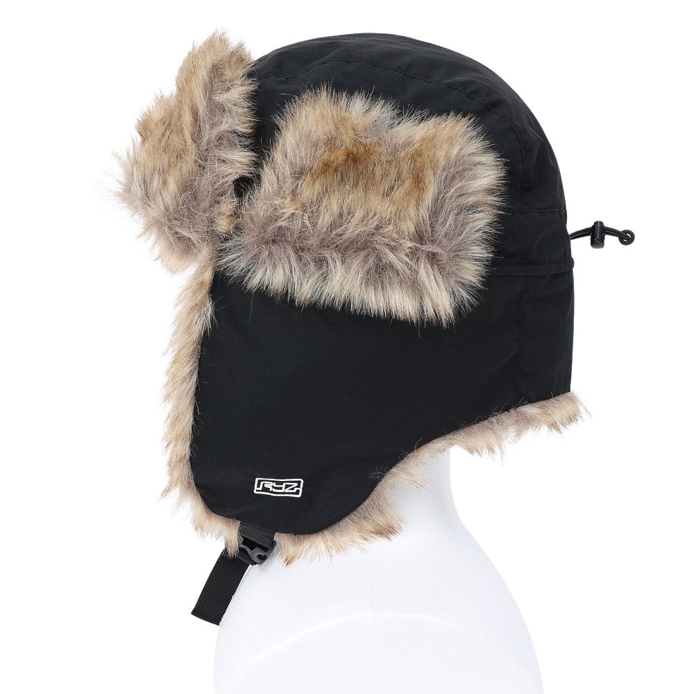 ライズ（RYZ）（メンズ）BASIC フライトキャップ 帽子 RZ20ST24FW0019 BEG ベージュ フリーサイズ 防寒