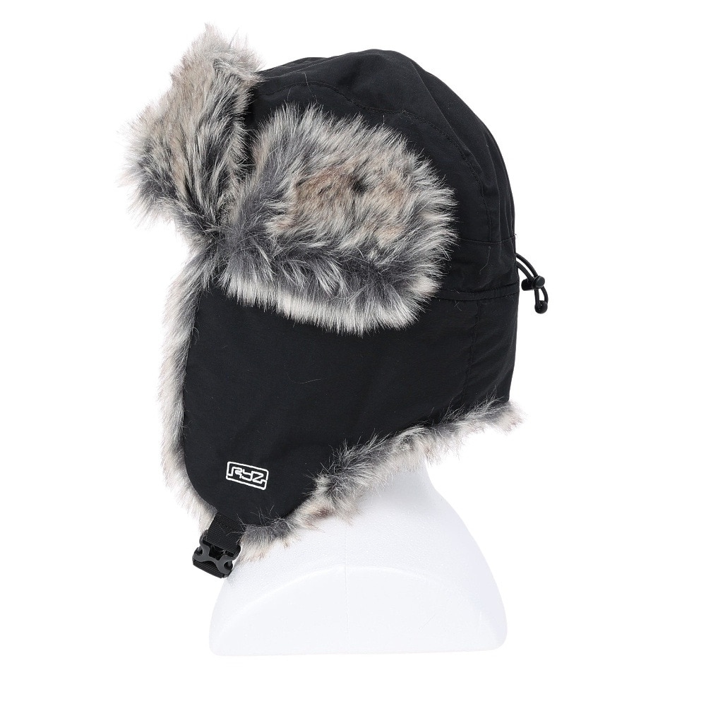 ライズ（RYZ）（メンズ）BASIC フライトキャップ 帽子 RZ20ST24FW0019 GRY グレー フリーサイズ 防寒 パイロットキャップ