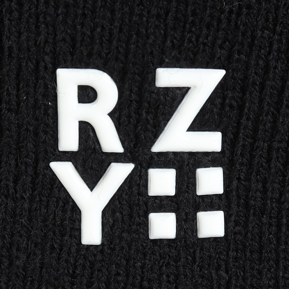 ライズ（RYZ）（メンズ）ニット帽 ベーシック ビーニー RZ20ST24FW0021 BLK 黒 フリーサイズ