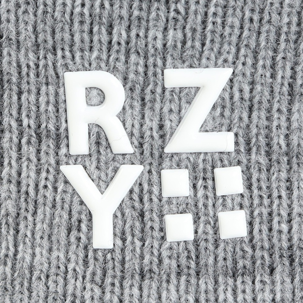 ライズ（RYZ）（メンズ）ニット帽 ベーシック ビーニー RZ20ST24FW0021 GRY フリーサイズ グレー