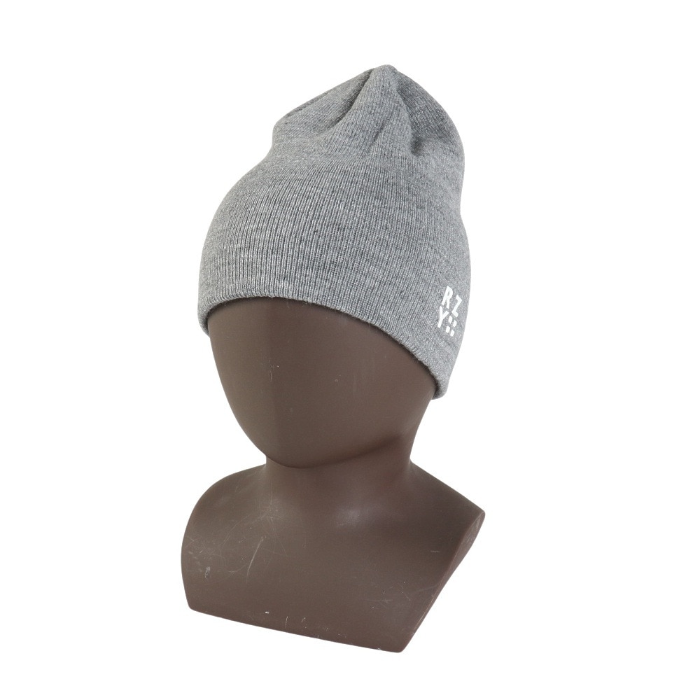 ライズ（RYZ）（メンズ）ニット帽 ベーシック ビーニー RZ20ST24FW0021 GRY フリーサイズ グレー