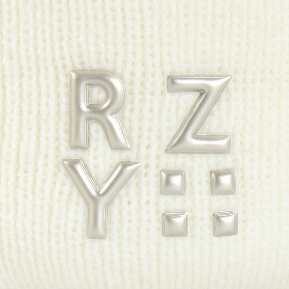 ライズ（RYZ）（メンズ）ニット帽 ベーシック ビーニー RZ20ST24FW0021 WHT フリーサイズ 白