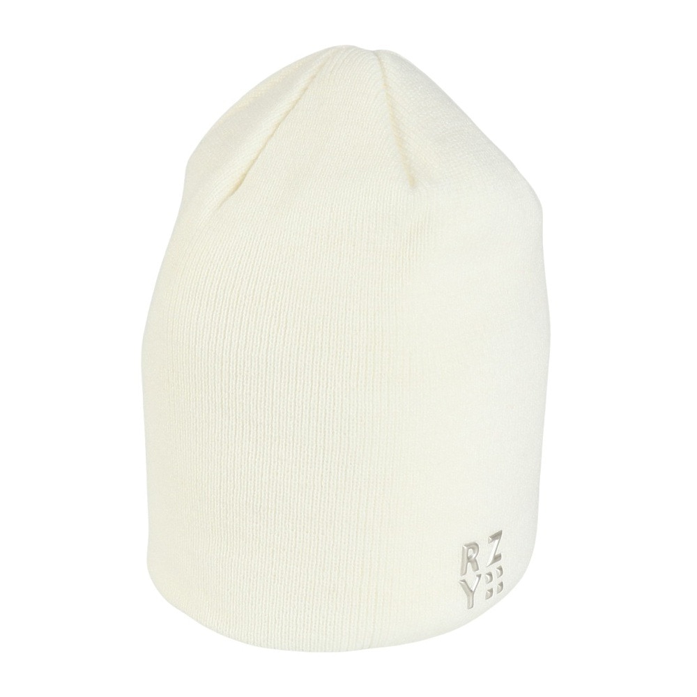 ライズ（RYZ）（メンズ）ニット帽 ベーシック ビーニー RZ20ST24FW0021 WHT フリーサイズ 白