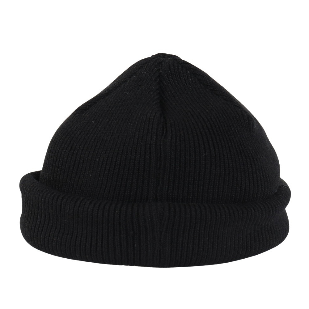 ライズ（RYZ）（メンズ）ニット帽 ロール ニット ワッチ RZ20ST24FW0022 BLK 防寒 フリーサイズ ブラック
