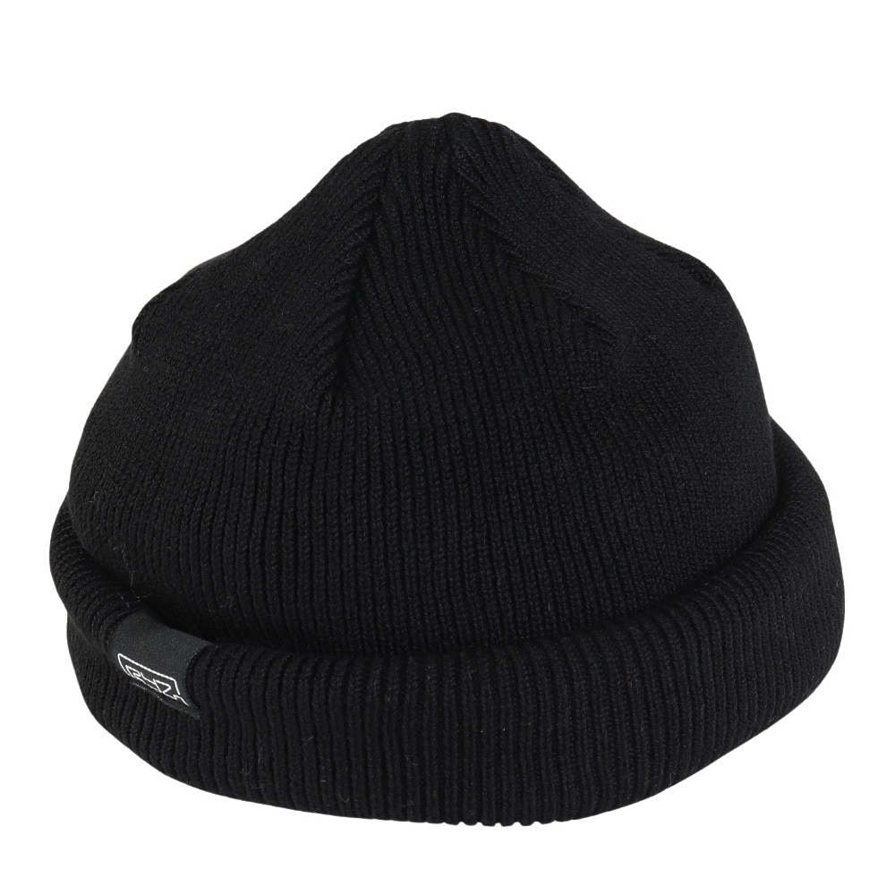 ライズ（RYZ）（メンズ）ニット帽 ロール ニット ワッチ RZ20ST24FW0022 BLK 防寒 フリーサイズ ブラック