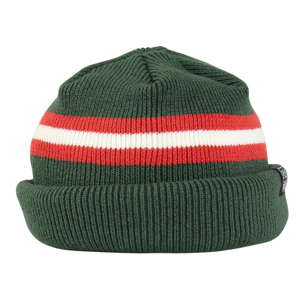 ライズ（RYZ）（メンズ）ニット帽 ライン ロール ニット ワッチ RZ20ST24FW0023 GRN フリーサイズ 緑