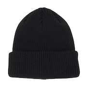 (メンズ)BASIC CUFF ワッチ ニット帽 帽子 EKM4FA0032 BLK 黒 フリーサイズ