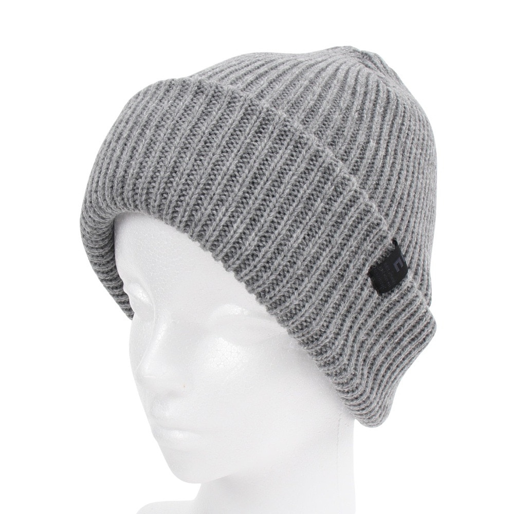 エルケクス（ELKEX）（メンズ）ニット帽 BASIC CUFF ワッチ 帽子 EKM4FA0032 GRY グレー フリーサイズ